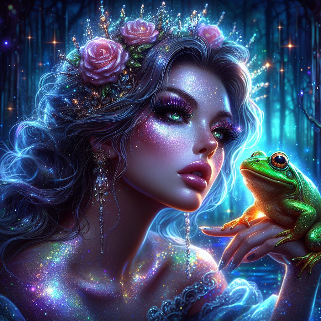 QT with your Princess and the Frog 🐸 #prompt in ALT