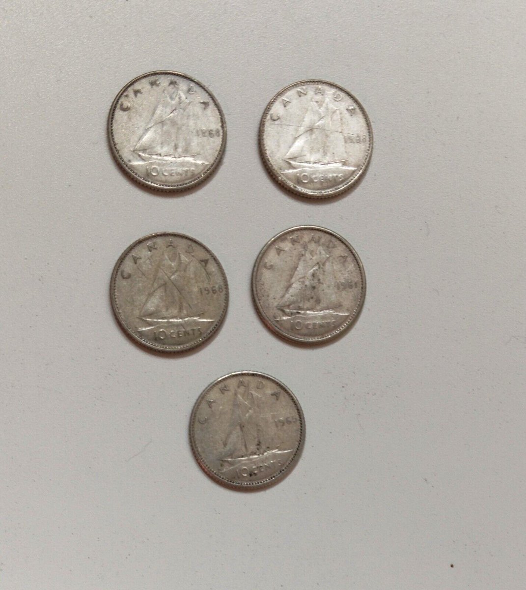 ebay.ca/itm/4049222250…
on sale now, silver dimes from Canada pre 1967 $7 current bid 5 coins
#silver #CoinstoreListing #investing #Collectibles #ebayseller #eBayDeals #Auction