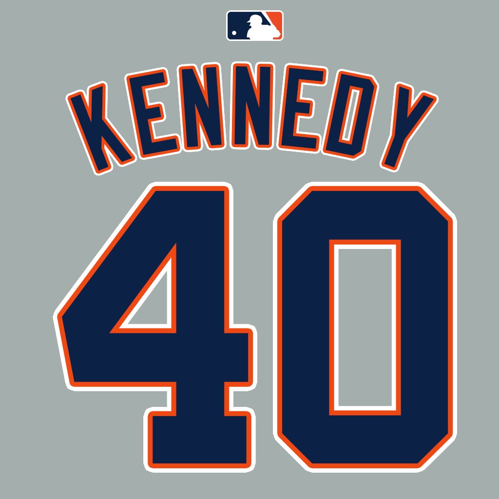 INF Buddy Kennedy (@KennedyBuddy) is wearing number 40. Last worn by INF Isan Diáz in 2023. #Tigers