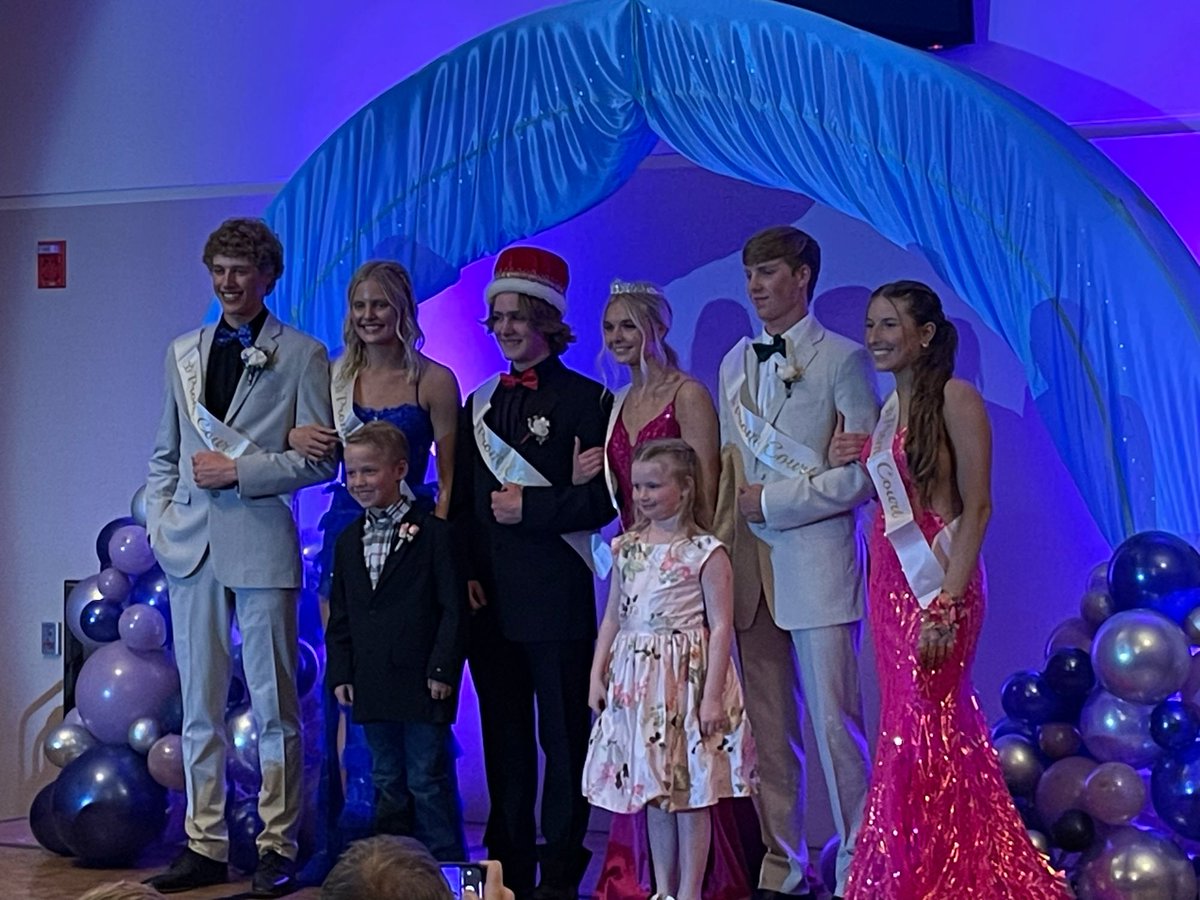 Congratulations to our 2024 Prom royalty! Queen Ashlyn Morrison and King Cody Kahl and the rest of the Prom Court! #GoCardsNation