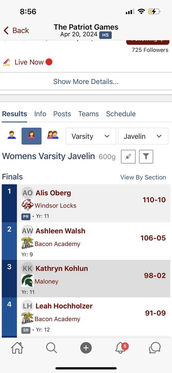 alis_oberg's tweet photo. NEW PR👀👀 110’10. brining home a first place medal🥇 #throws @trackbarn @beau_throws @nationalthrows @THROWSCOACHES @ThrowsFactory @ciactrack https://t.co/m4BploJYKU