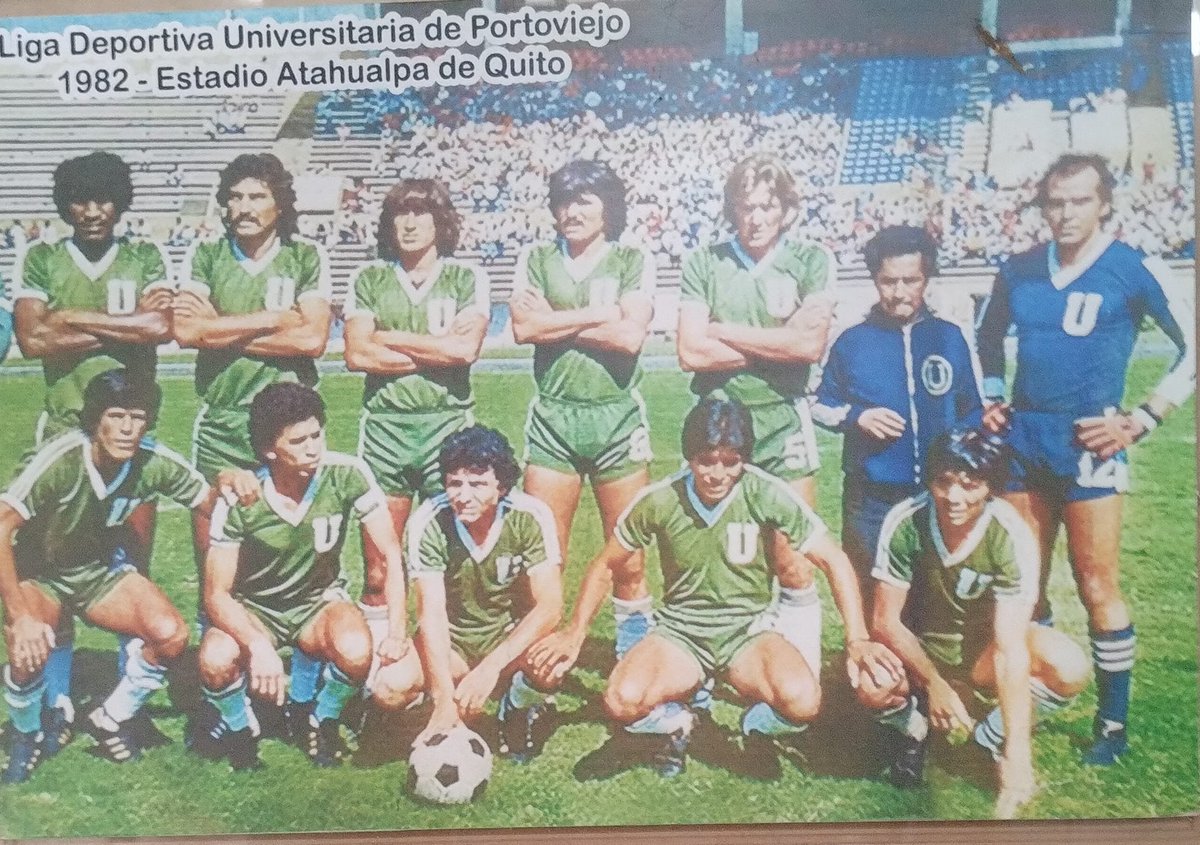 LDU Portoviejo en 1982   #EquiposEcuatorianos