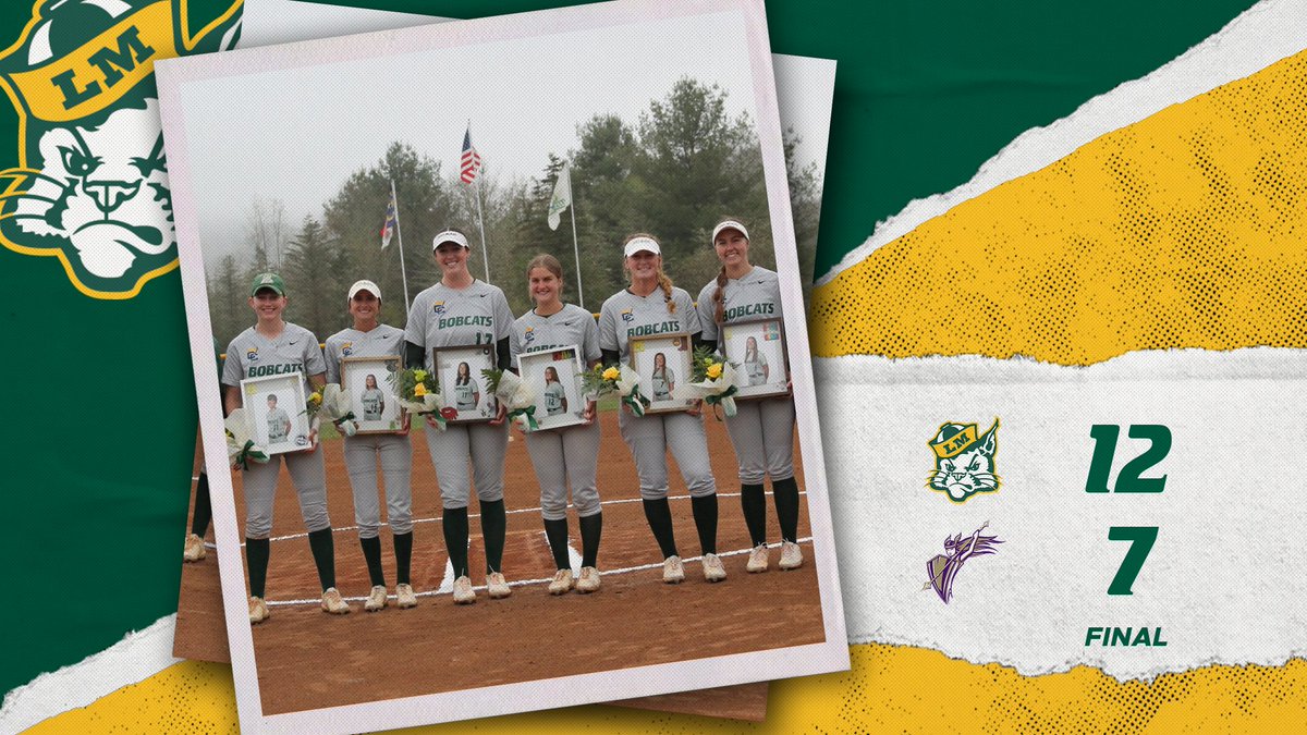 BOBCATS WIN!
@LMC_Softball highlights Senior Day with a sweep of Converse. The Bobcats compiled 15 runs over the two games with five home runs on the afternoon. 

#BEmore | #GoBobcats