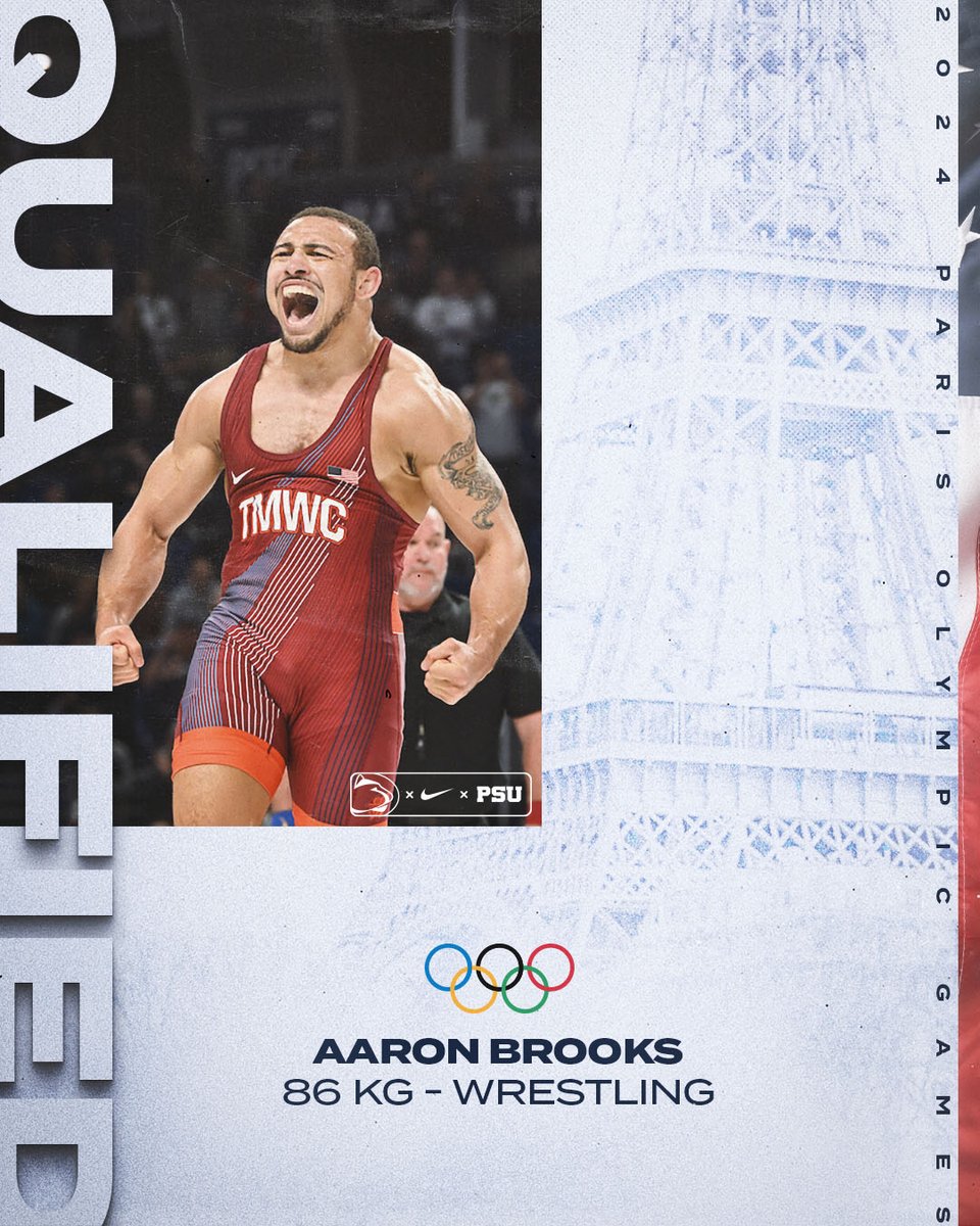 Aaron Brooks defeats David Taylor 3-1, wins series 2-0 Brooks will represent the United States in the 2024 Paris Summer Games #PSUwr