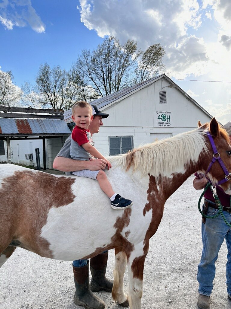 The old hog farmer took a little ride today.