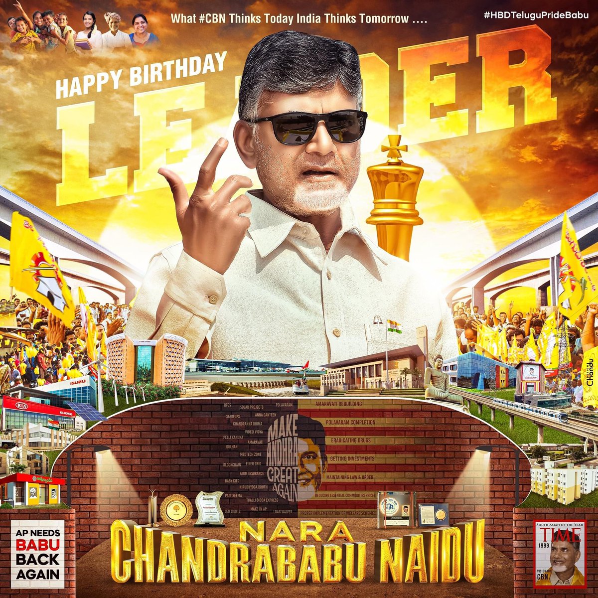 Sunil_1026's tweet photo. Happy Birthday @ncbn Sir 🙏🏻 Salute for your vision ✌️ https://t.co/Xv3E0m35x7