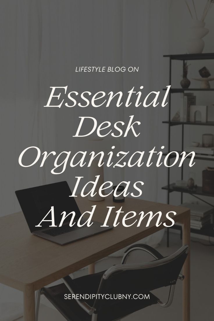 Discover our latest blog on desk organization! From clever storage solutions to minimalist decor ideas, we've got you covered. #deskorganization #officeorganization

serendipityclubny.com/desk-organizat…