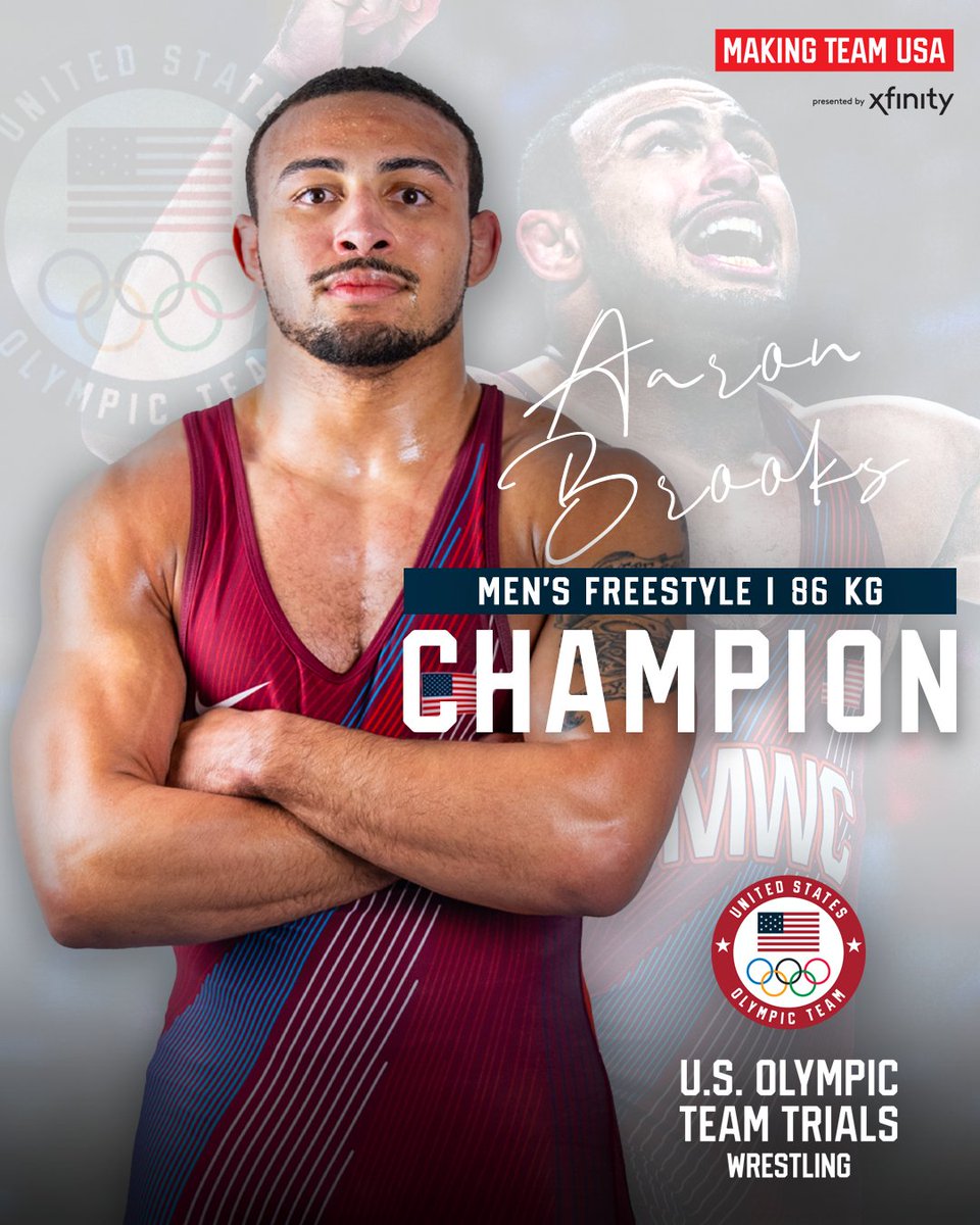 AARON BROOKS! 🤯

Brooks wins the series 2-0 over David Taylor with a 3-1 victory in round two!

#WrestlingTrials24 | #MTUSA