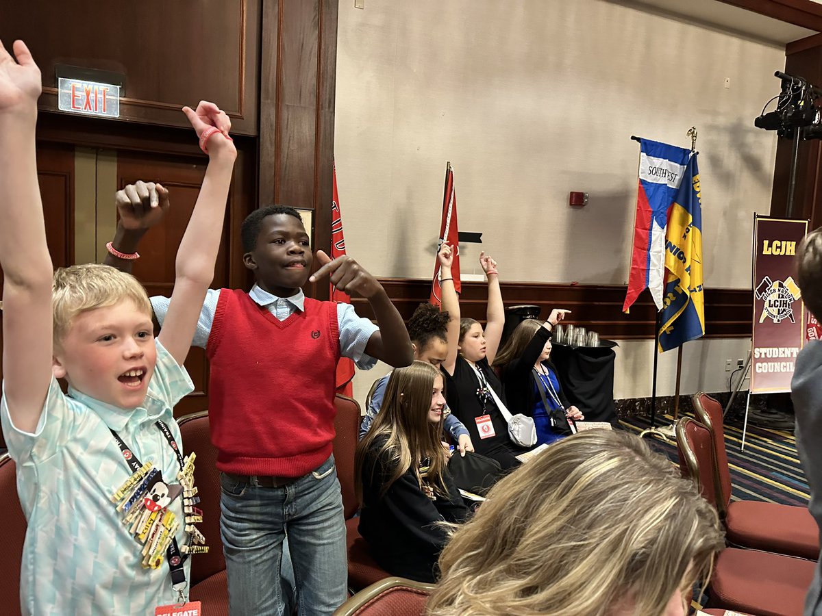 PrincipalHutton's tweet image. Lombard&apos;s student council at a leadership conference. #Zephyrpride