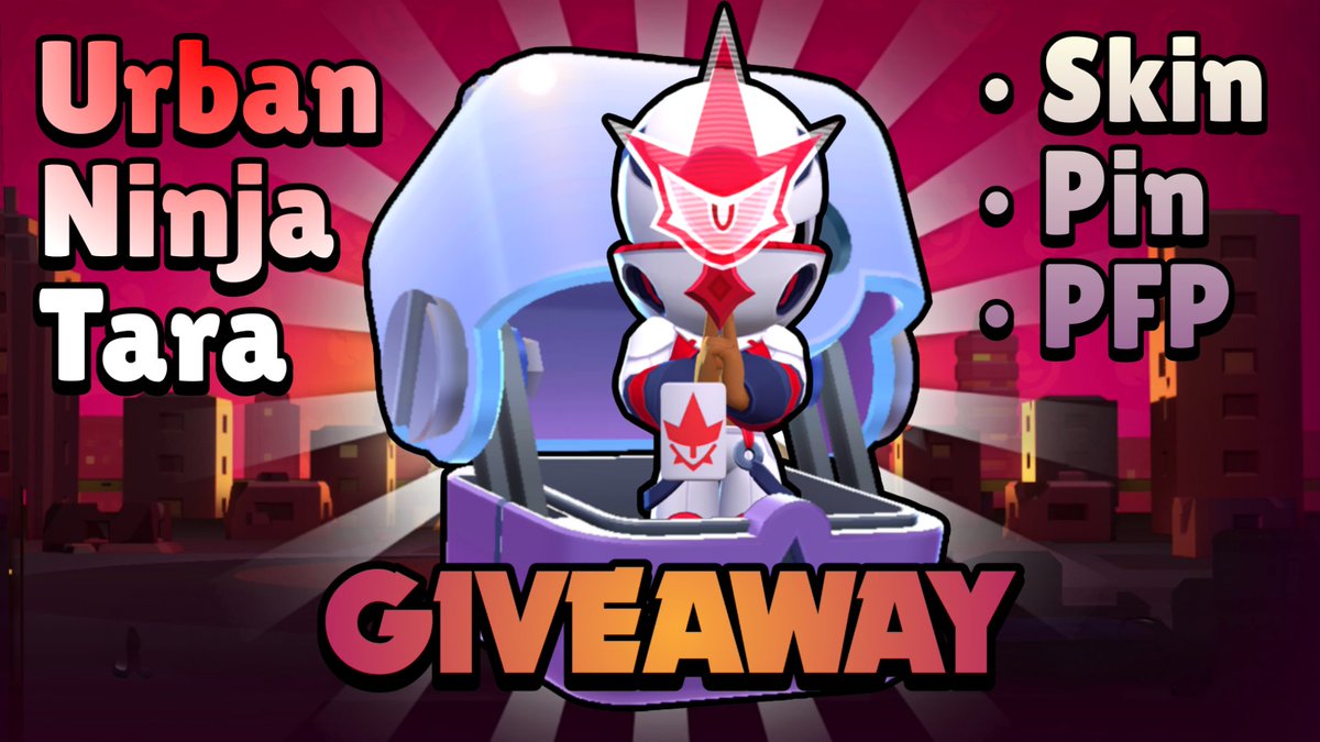 Giving away 1 Urban Ninja Tara skin 🎁

Rules to enter:
🔹 ❤️ & 🔁 this post
🔹 Follow me: @AET_Gaming
🔹 Subscribe to my YT (youtube.com/@AET_Gaming)

There's more (1/2)

#BrawlStars #BrawlStarsGiveaway #UrbanNinjaTara #UrbanNinjaTaraGiveaway #SupercellPartner #GiftedBySupercell