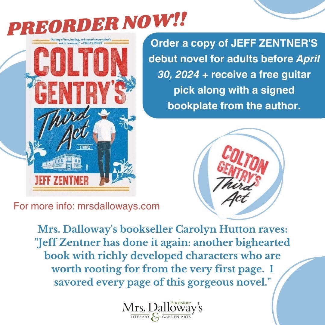 Hey y’all, the wonderful folks at @MrsDsBooks have a great preorder campaign going for COLTON GENTRY! Take note!