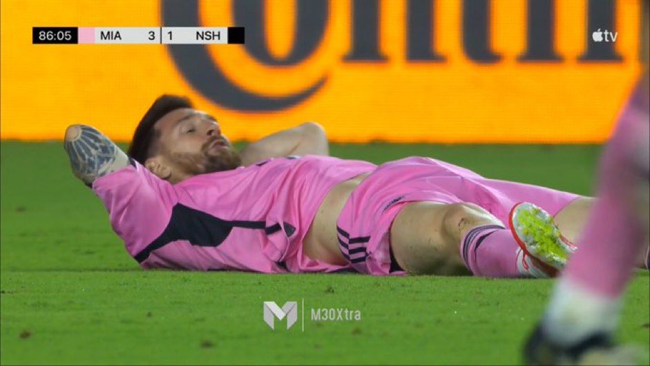 Me watching Leo Messi take his first penalty kick after 490 days! 😉