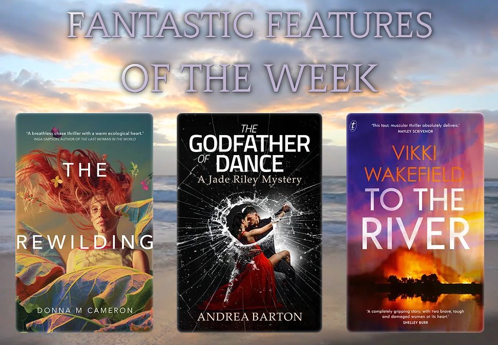 Need an amazing Aussie authored Autumn read? Try one of our Fantastic Features of the Week. The Rewilding @DMCameronwriter - contemporary The Godfather of Dance @AndreaBartonAu - mystery To the River @VikkiWakefield - thriller More at australianbooklovers.com #ReadMoreAussieBooks