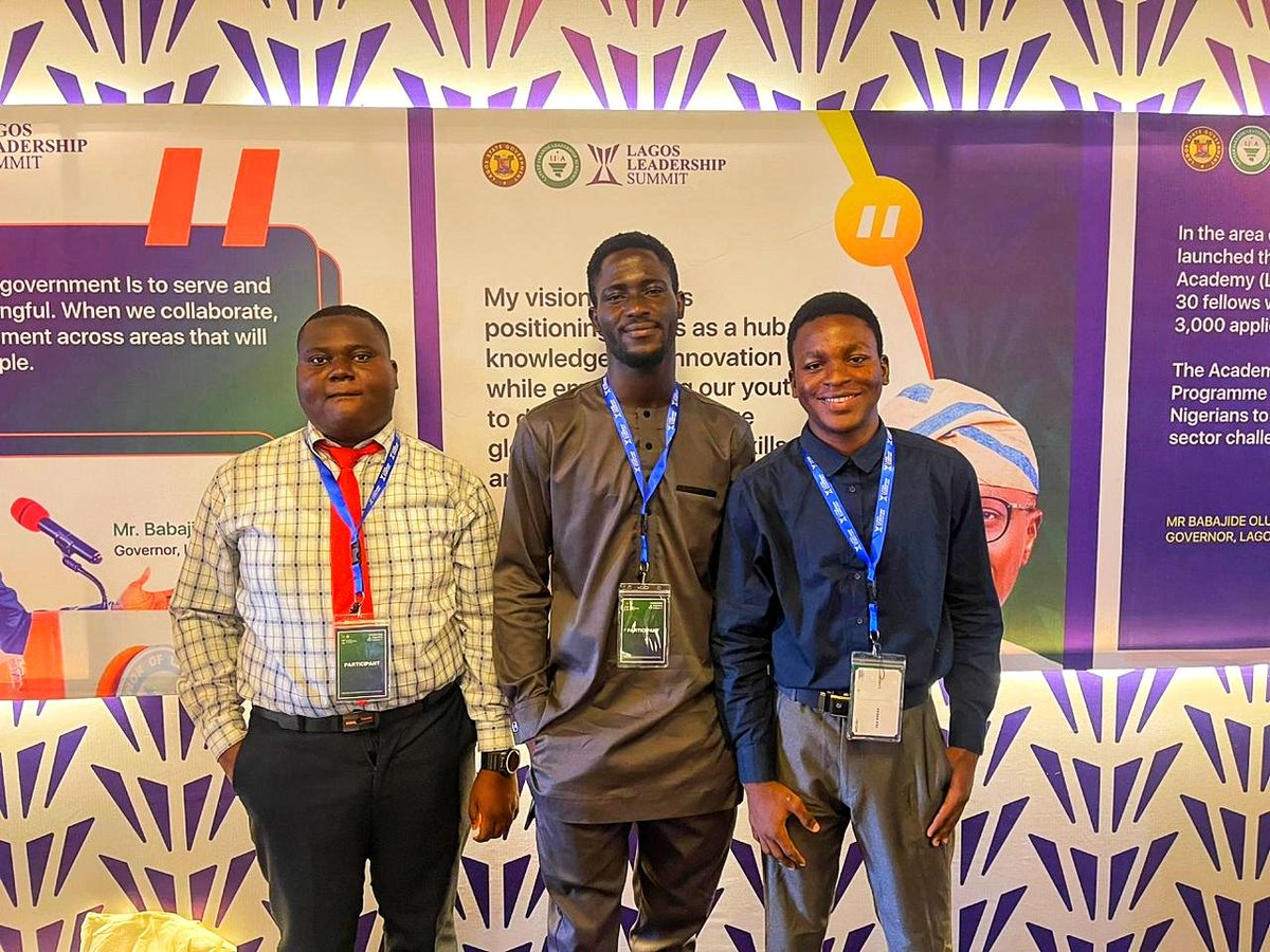 FavourAileru's tweet photo. "Grateful for the chance to attend the Lagos Leadership Summit by @LJLAcademy on April 17th. Huge thanks to @followlasg for providing aspiring leaders like me the opportunity to learn from seasoned leaders #LLSUMMIT2024" https://t.co/JYiMPbpDOn