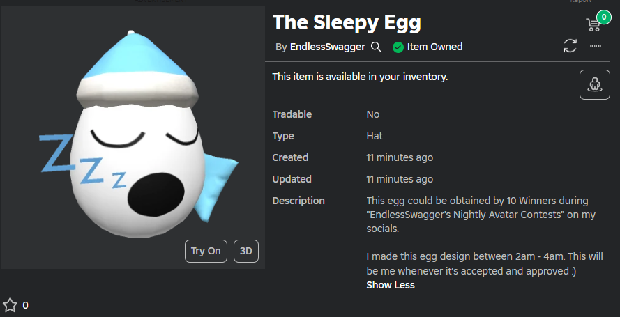 ThatNekoGal's tweet image. I know the people are longing for a unique challenge once more so..
AVATAR CONTEST TIME.. EXCEPT IT'LL BE 2 OF THEM!
The first theme I've picked is: "The Exhausted."
There'll be 5 winners picked for this one, and 5 from the next.
#Roblox #RobloxUGC #RobloxUGCLimitedFree