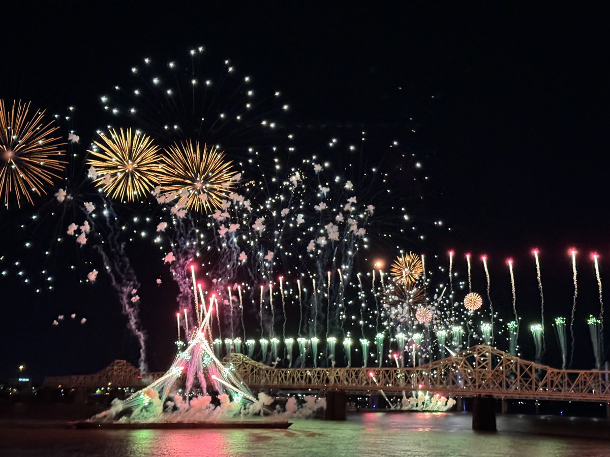 Thunder has started!!!! #ThunderOverLouisville