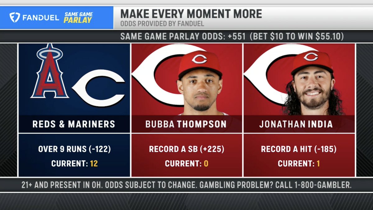 Let's play a little game of spot the error From tonight's Reds broadcast