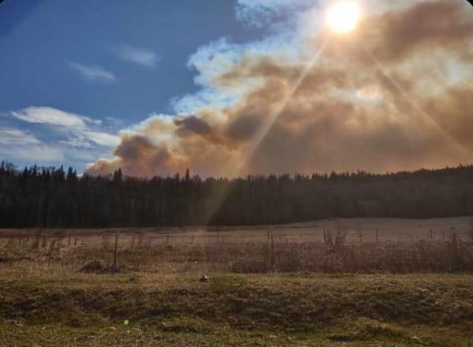 Fires near Quesnel that started today