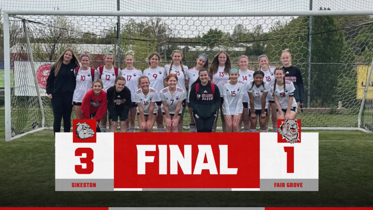 The lady bulldogs beat Stover 3-1 this morning in the second round of the Marshfield Tournament. The lady dogs lost tonight to host school Marshfield 6-0 to take second place in the tournament. In the first game: Sims - 2 goals Dement - 1 goal Ogden - 1 assist