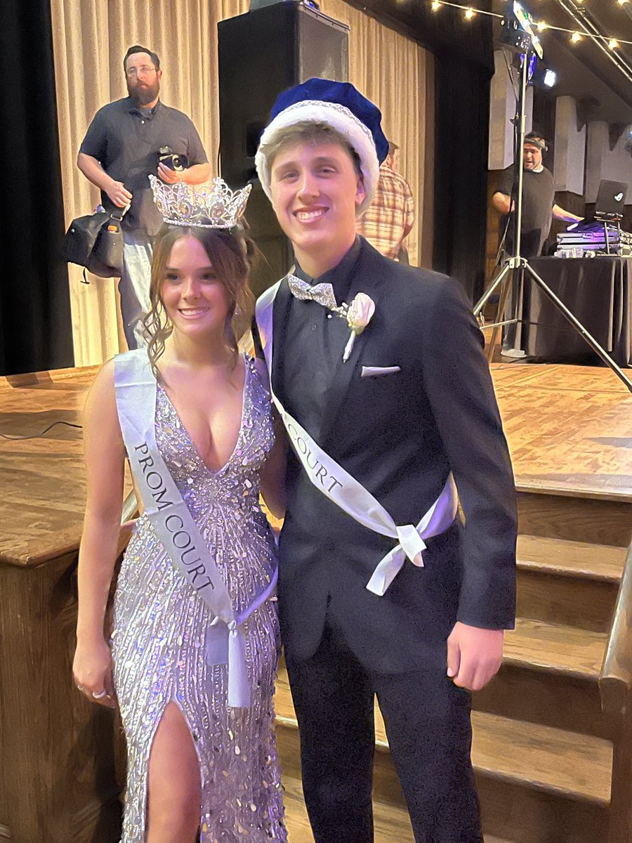 2024 Prom Queen and King Chanelle Seedorf Max Neal