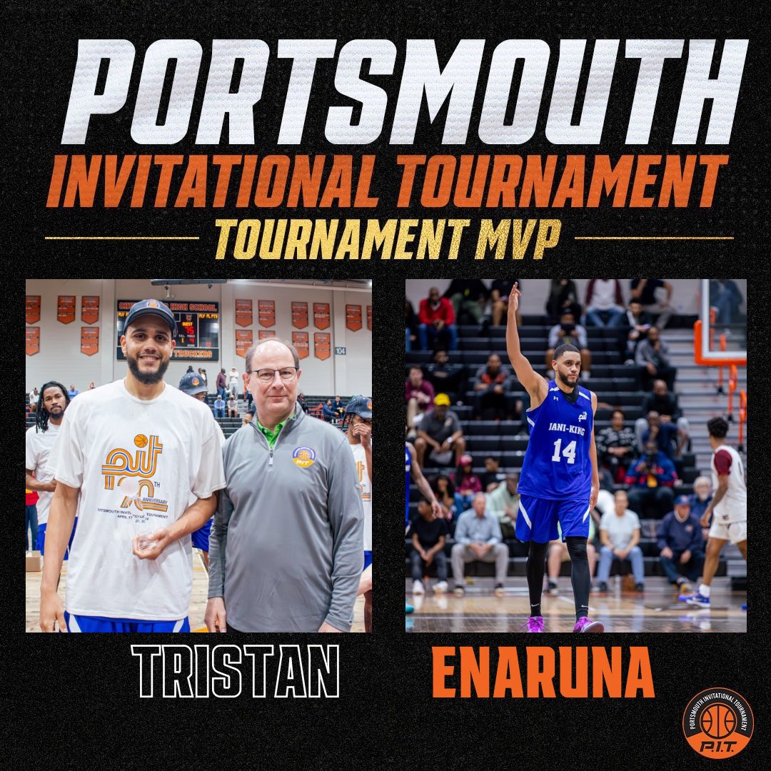 The 70th annual Portsmouth Invitational Tournament MVP is Tristan Enaruna #PIT24