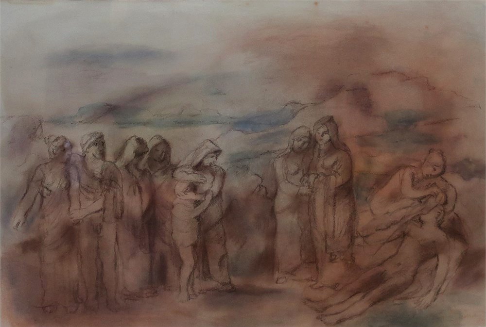 Explore exciting artworks in our latest boutique online auction. Don't wait, start bidding now to secure your next masterpiece!

📸 Jean Bellette (Aus, 1908-1991) 'The Gathering'. Watercolour. Signed and dated 1976 lower right. 

#art #artauction #artsale #australianart