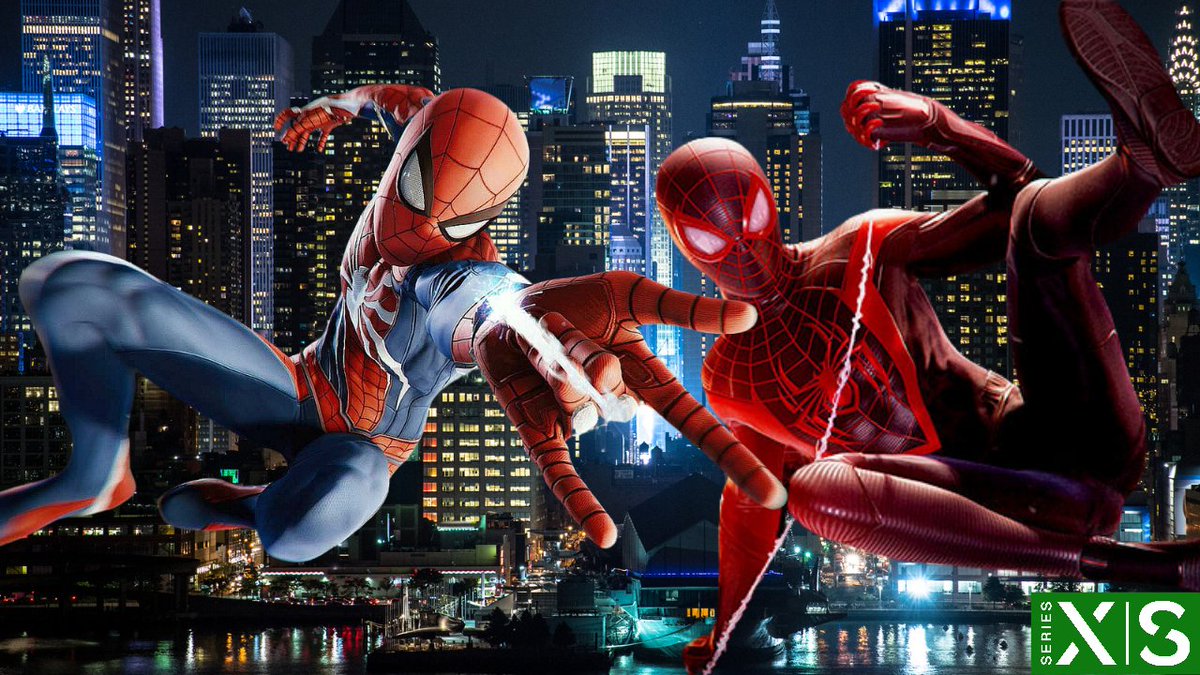 MrboomstickXL's tweet photo. With @PlayStation leadership looking to recoup many of the fiscal losses in 2023/2024, *could* #Spiderman2018 & #SpidermanMilesMorales make their way to @Xbox? @kingdavidotw ๐
https://t.co/MxBtrNYgeF https://t.co/zclHBme5L8