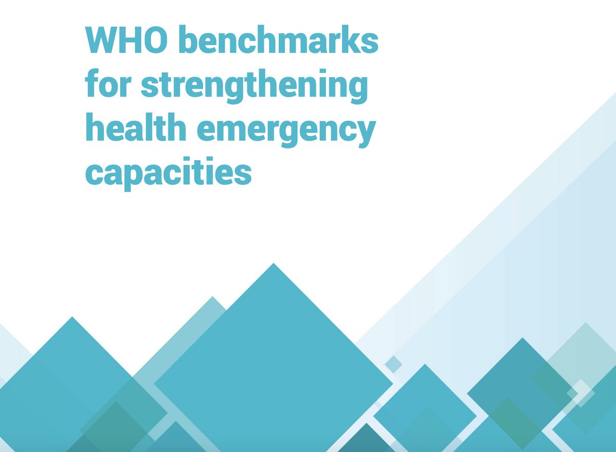 I was proud to moderate a panel yesterday marking the launch of @WHO’s new benchmarks tool, which will help countries to advance plans for greater health security. Explore the tool: ihrbenchmark.who.int