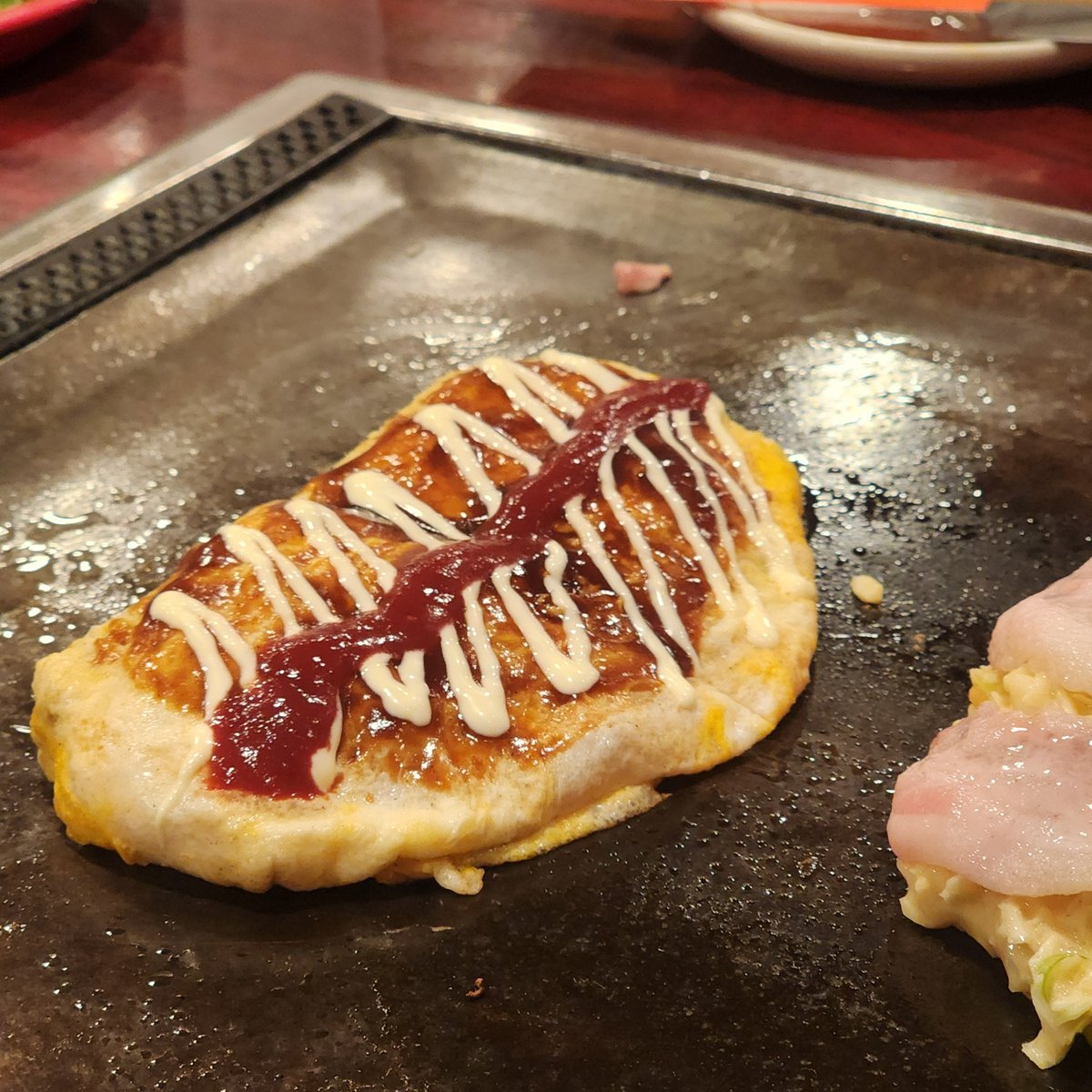 맛있었던 오코노미야키랑 야끼소바랑 만두랑 그리고...🙄