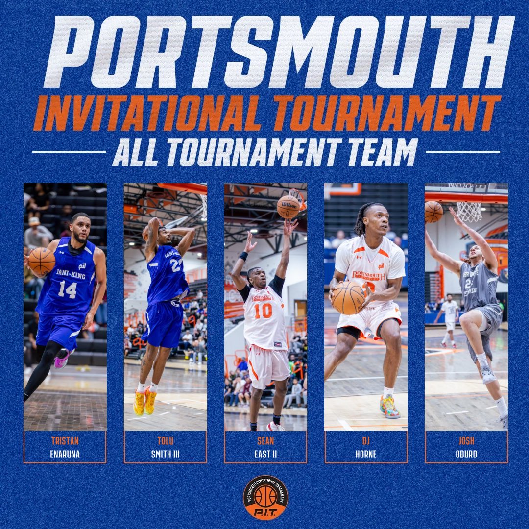 The All-Tournament team for the 70th annual PIT #PIT24