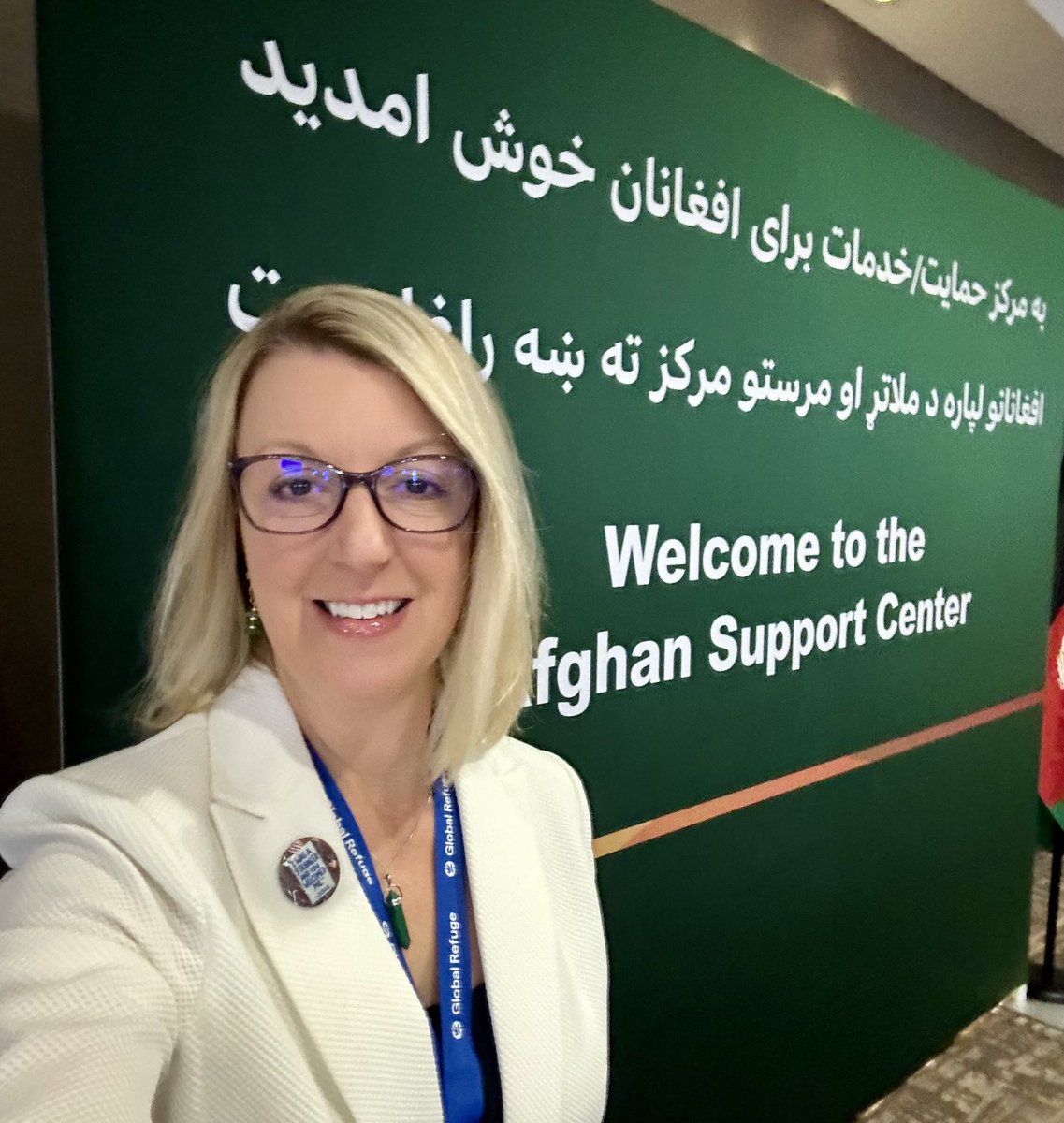 The ⁦⁦⁦@GlobalRefuge⁩ team closed the last day of the Afghan Support Center in Anaheim strong with over 600 guests served in just 5 hours! This experience in SoCal has been a blessing - honored to help support local community efforts to welcome Afghan neighbors! 💚