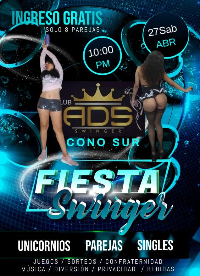 AlexEventosSw's tweet photo. CONO SUR están invitados fiesta privada ingreso gratis a las 8 primeras parejas q confirmen su asistencia
Informes al DM https://t.co/xOU0OVStES