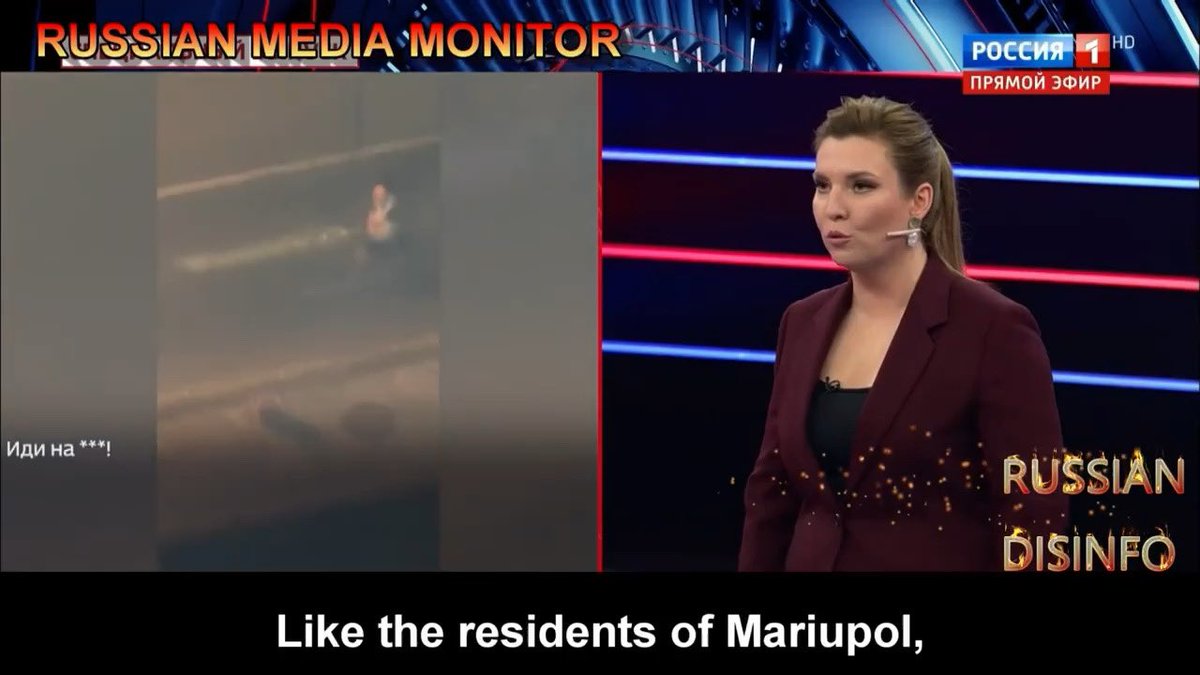 @JuliaDavisNews “Residents of Odesa, don’t be afraid! We are coming with goodness and peace! Like the residents of Mariupol…” ~ Olga Skabeeva 🇺🇦: We can see the mass graves of the residents of Mariupol from space. Seriously, they’re on Google Earth.
