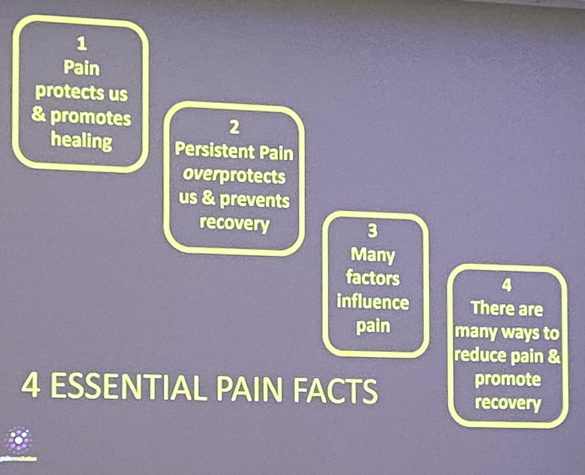 Apparently with co-design patients and consumers want FACTs! The always fabulous Prof Lorimer Moseley on #ExplainPain #AusPainSoc @AusPainSoc