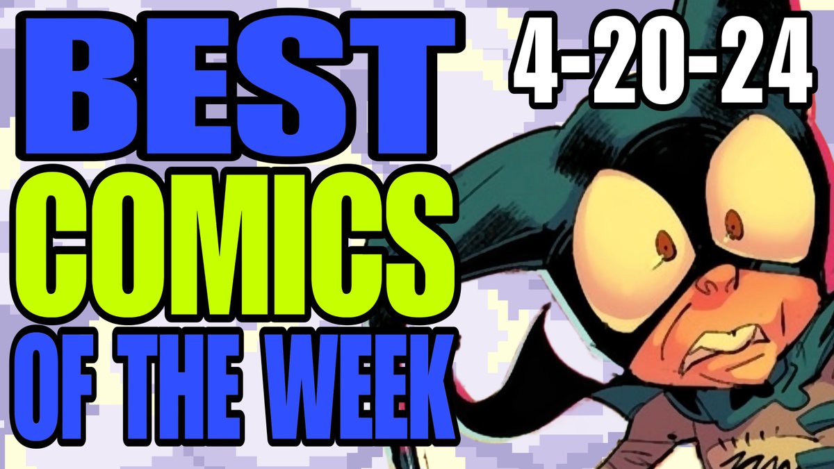 Best New Comics of the Week 4-20-24 

Watch Here ➡️youtu.be/ACuWrLQQSXk?si… 

#dccomics #marvel #marvelcomics #indiecomics #batman #superman #worldsfinest #ultimateblackpanther #cobracommander #energonuniverse #ultimatemarveluniverse