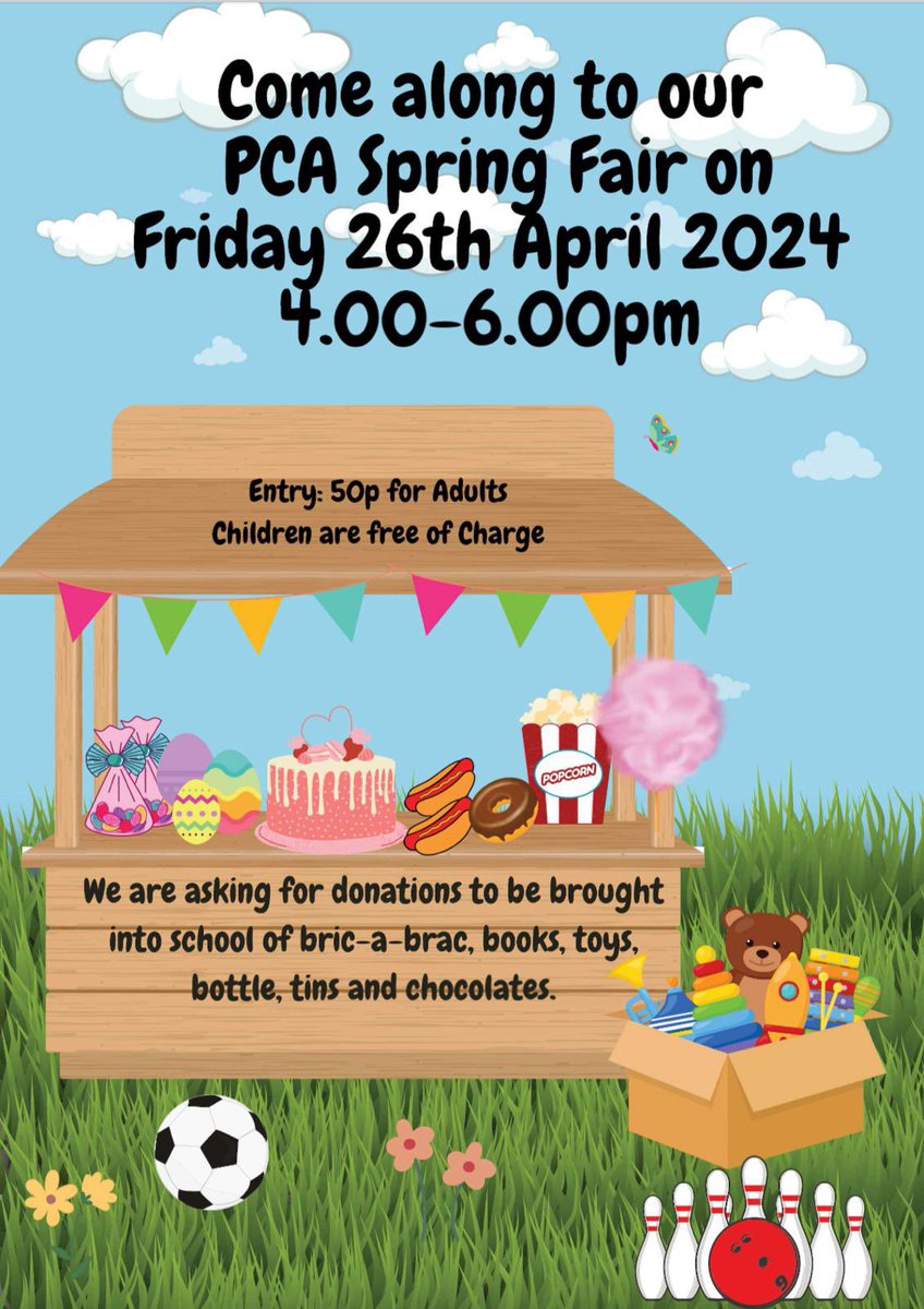 Park Community Academy (@pcablackpool) on Twitter photo It’s our Annual Spring Fair this Friday 🛍️ It would be lovely to see you all there 4pm - 6pm on our main school site. There will be a variety of stalls, games and family fun entertainment 🎭🎤😀 <a href="/PCAprimary/">PCAprimarydept</a> <a href="/PCAsecondary/">PCAsecondarydept</a> <a href="/PCAOracle/">Oracle Sixth Form - PCA</a> <a href="/SeaViewTrust/">The Sea View Trust</a> It’s our Annual Spring Fair this Friday 🛍️ It would be lovely to see you all there 4pm - 6pm on our main school site. There will be a variety of stalls, games and family fun entertainment 🎭🎤😀 <a href="/PCAprimary/">PCAprimarydept</a> <a href="/PCAsecondary/">PCAsecondarydept</a> <a href="/PCAOracle/">Oracle Sixth Form - PCA</a> <a href="/SeaViewTrust/">The Sea View Trust</a>