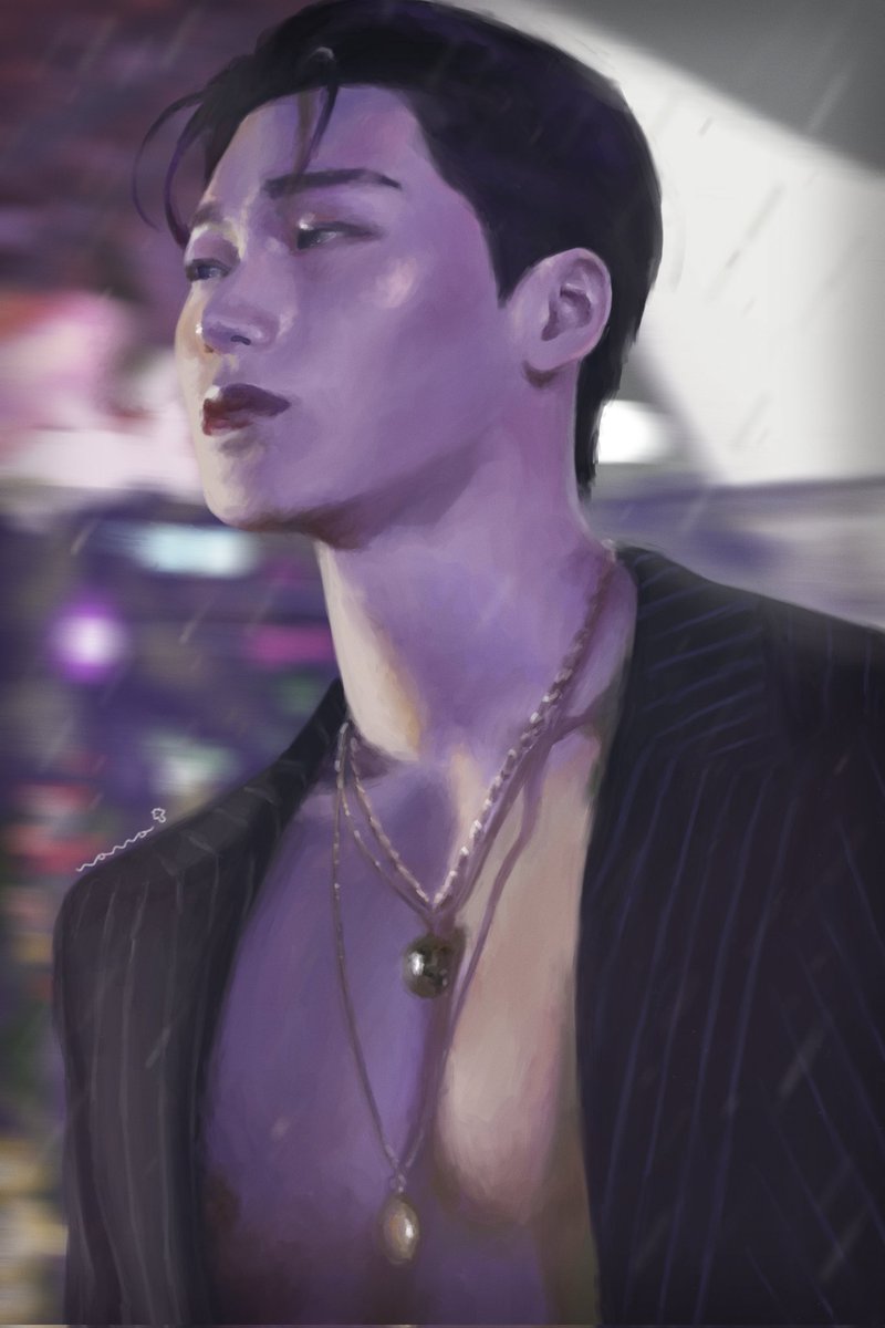 👁🫦👁... 

#ATEEZ #SAN #ATEEZfanart  ~🪩