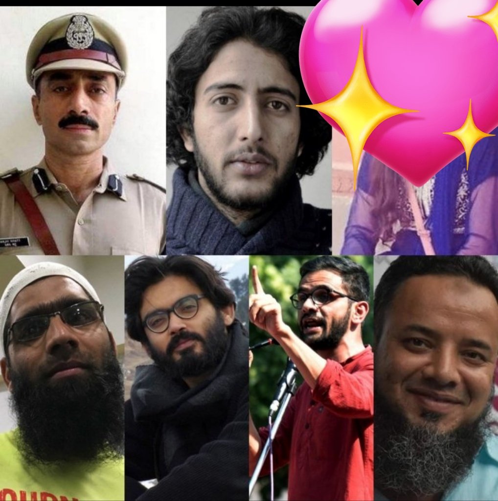 Sharjeel Imam - 1505 Days
Gulfisha Fatima - 1453 Days
Aasif Sultan - 1990 Days
Umar Khalid - 1295 Days
Khalid Saifi - 1460 Days
Fahad Shah - 760 Days
Sanjiv Bhatt - 1996 Days

Don't Forget Them!
Raise your voice for Release!
#ReleaseAllPoliticalPrisoners