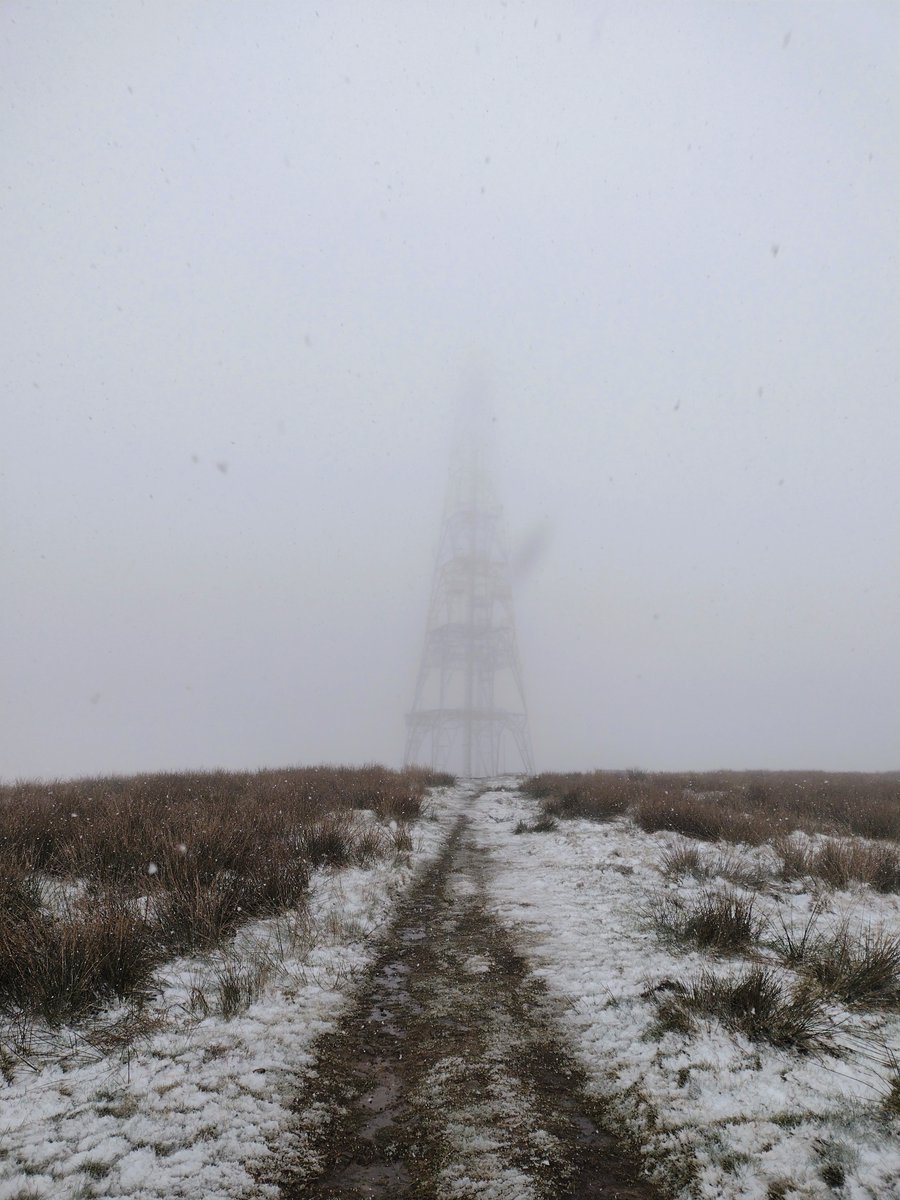 #AlphabetChallenge #WeekP 
Pylon on the Pennines