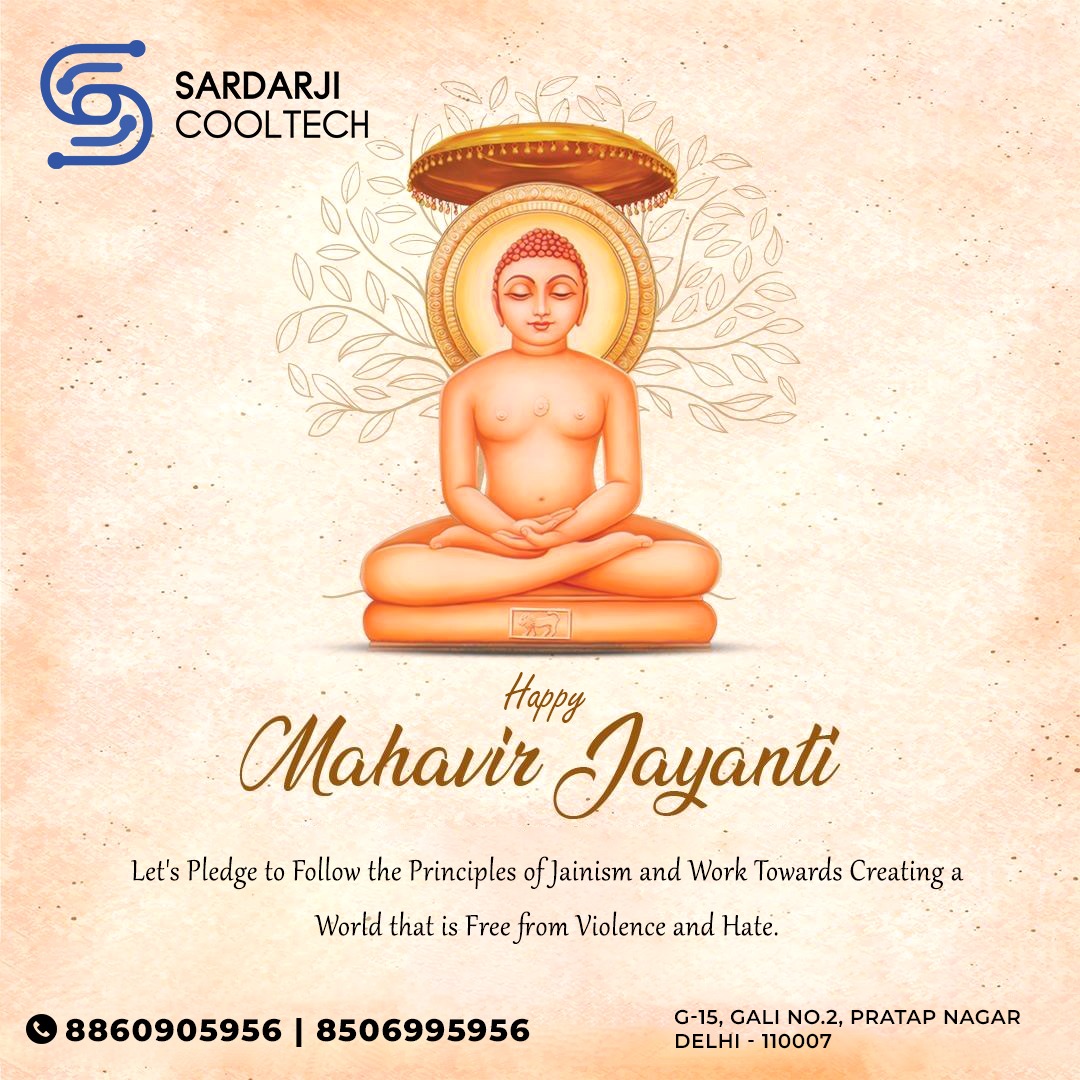 SCooltech's tweet image. May the teachings of Lord Mahavir inspire us towards peace, non-violence and compassion. Happy Mahavir Jayanti to you and your family!🙏🙏🙏

#MahavirJayanti #Peace #Compassion #MahavirJayanti2024 #MahavirJayanti #LordMahavir #Jainism #JainFestival #Peace #BhagwanMahavir