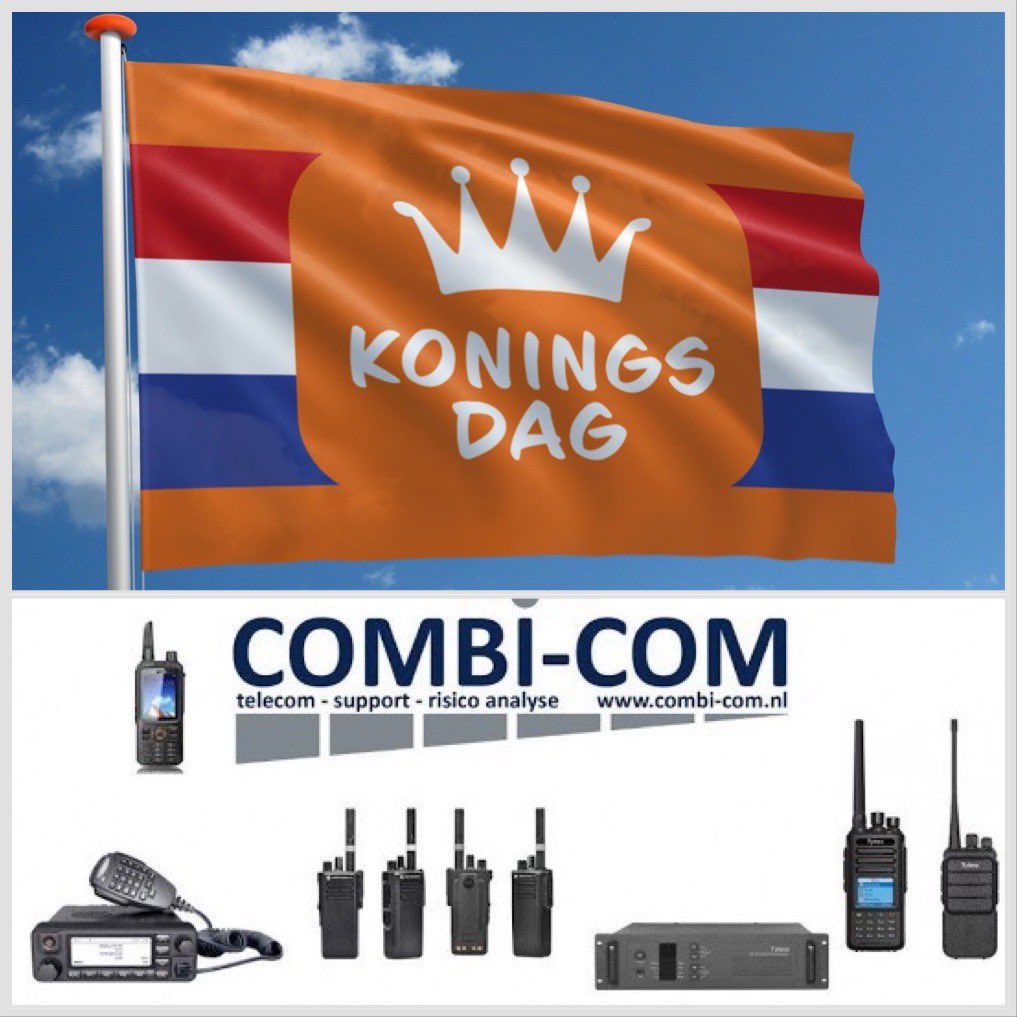 CombicomTelecom's tweet image. Ook op koningsdag .kom je Combi-com tegen
