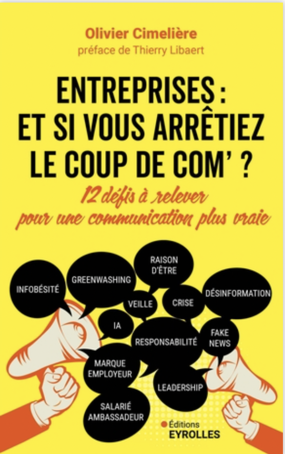 "Le vrai coût des coups de com'" : l'interview d'@Olivcim, ancien journaliste et aujourd'hui commnunicant, dans Journalisme Magazine, sur son dernier livre. L'interview est ici (accès libre) : lnkd.in/e8Uae7-Z