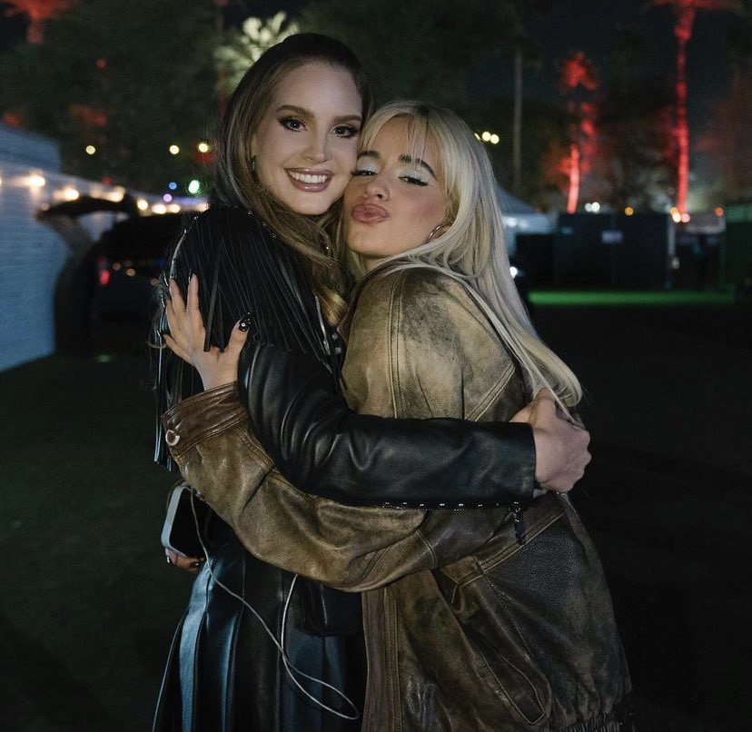 Lana Del Rey and Camila Cabello in new photo from Coachella.