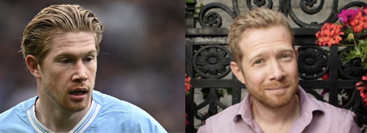 TimLihoreau's tweet photo. Morning!
Fine classical music all morning on
@ClassicFM Breakfast at the weekend.
And even…a rare #classicalLookalike
Our own @zebsoanes and
Man City’s Kevin de Bruyne https://t.co/10d9jIFldf