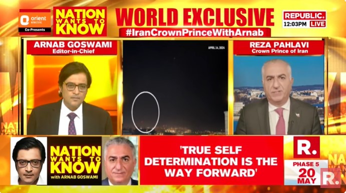 MEGA WORLD EXCLUSIVE #IranCrownPrinceWithArnab | 'Nobody will benefit from this instability': Crown Prince of Iran Reza Pahlavi (@PahlaviReza) on Nation Wants to Know - youtube.com/watch?v=LB1C8z…… 

#Iran #Israel #RezaPahlavi #IranIsraelConflict #NationWantsToKnow