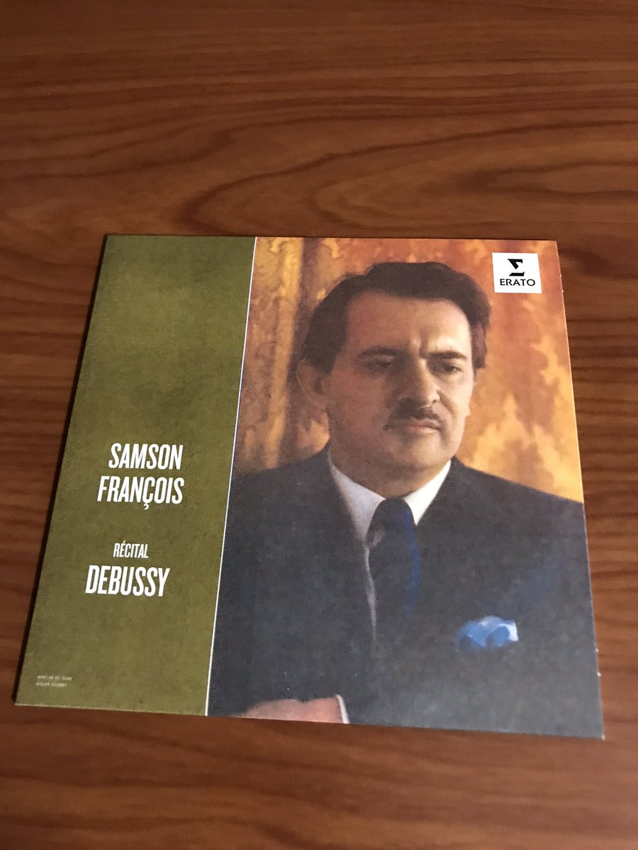 フランソワ全集はドビュッシーのアルバムへ到達。未完の全集より前に録音されたものだが、こちらはノリが良かったのか、完成度が高い。フランソワはショパンの方が評価が高いが、ドビュッシーのような近代音楽の方が個性が発揮されやすい気がする。