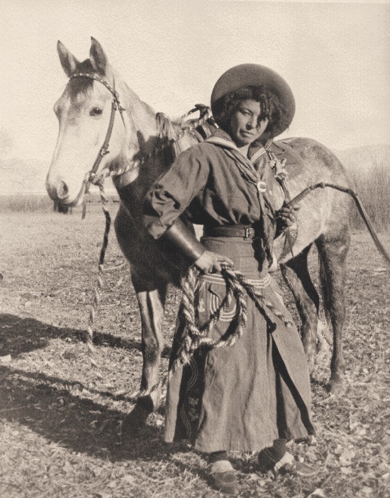 anyways, here's nellie brown, a black cowgirl who wasn't ai generated