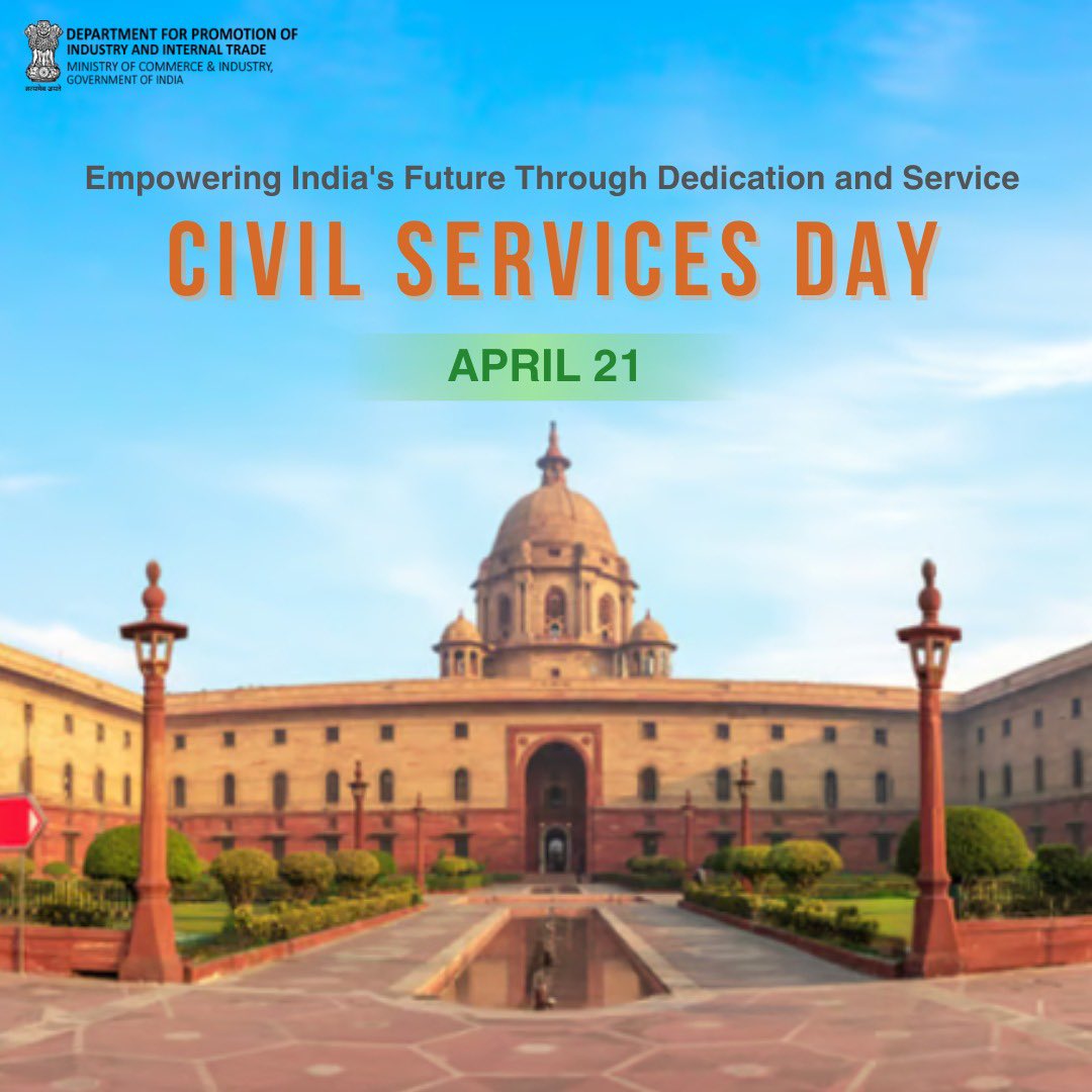 Celebrating #CivilServicesDay, honouring the unwavering dedication of civil servants who work tirelessly to uphold the values of democracy, justice, and progress in India. Their service is the backbone of our nation's governance. 🇮🇳 #GoodGovernance #India