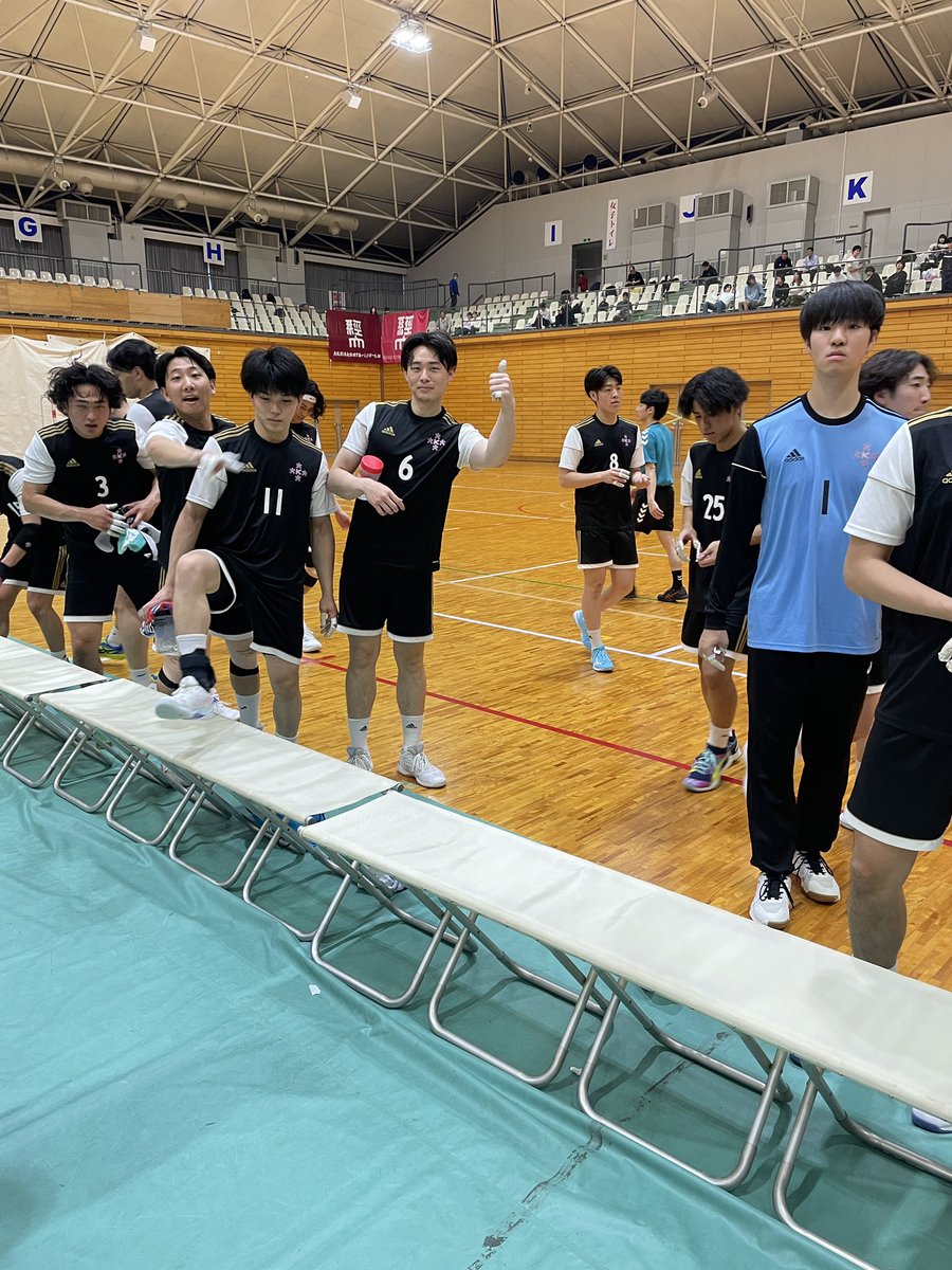 OUE_handball's tweet photo. 【試合情報】
2024年度春季リーグ
14:05~VS天理大
@天理大

36対28で勝利しました！
引き続き応援よろしくお願いします！ https://t.co/xFAq31StlQ
