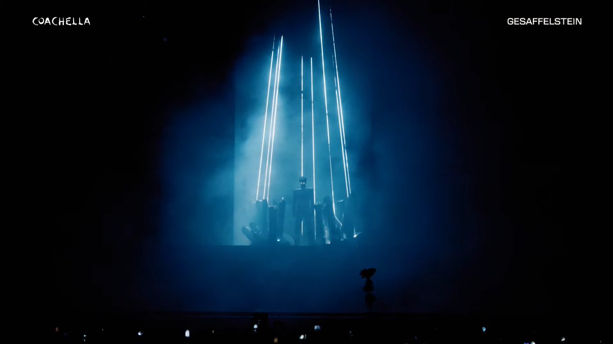 RevenantAnarchy's tweet photo. Coachella weekend 2 camera operators need a raise because looks how good Gesaffelstein looks https://t.co/GeyTYuwmQk